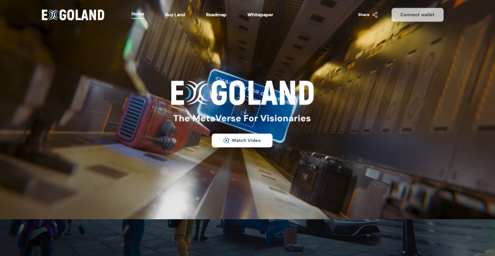 Exgoland: AI-powered Metaverse screenshot 1
