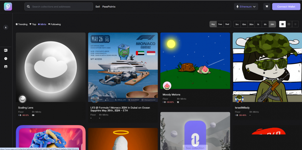 Pass XYZ: The community governed NFT Marketplace screenshot 1
