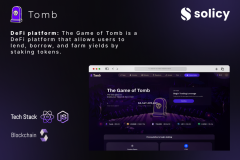 The Game of Tomb: DeFi platform