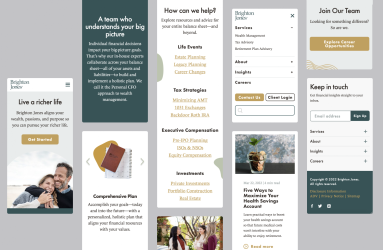 A custom site to support ambitious growth screenshot 3