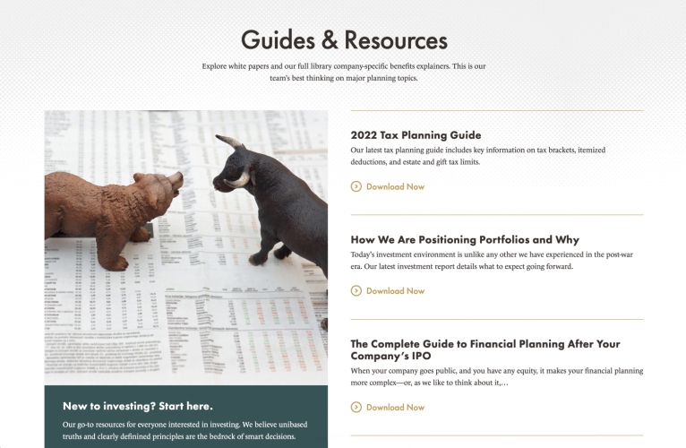 A custom site to support ambitious growth screenshot 4