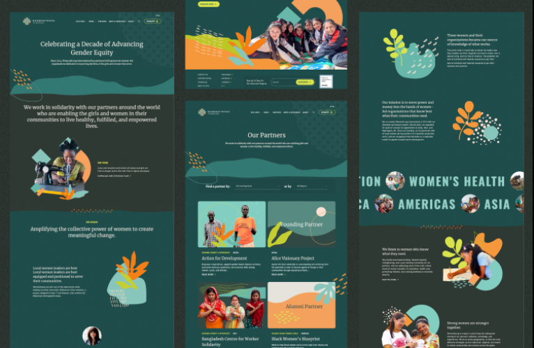 Empowering WomenStrong’s Digital Presence screenshot 2