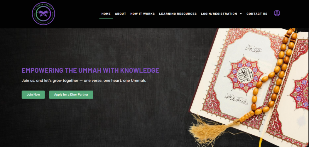 Al NUrah Website design by New Perspective Design screenshot 2