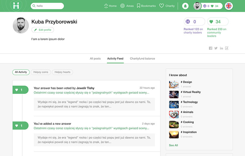 Helpzy – Useful goes Heartful screenshot 3