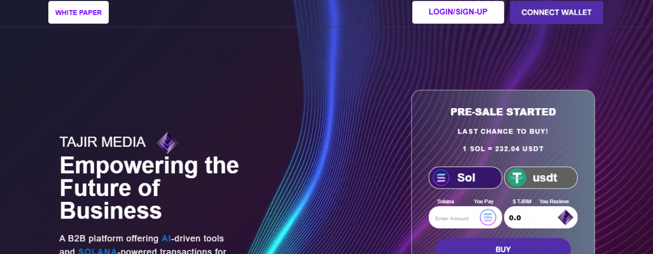 Tajirmedia screenshot 1