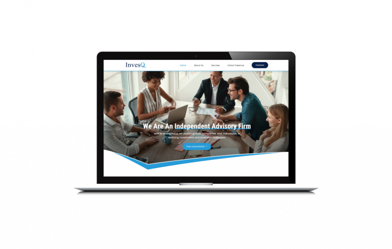 Investment Platform developed in pHp Laravel - InvesQ screenshot 1