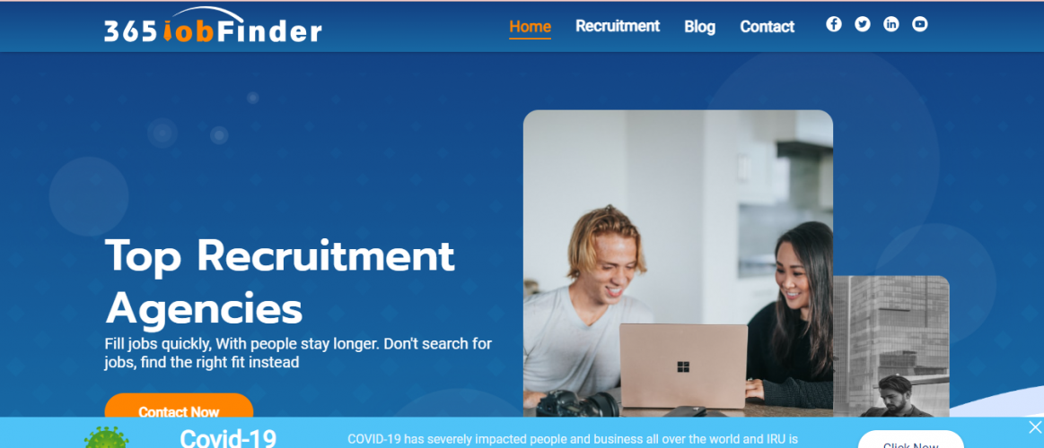 365 JobFinder screenshot 1