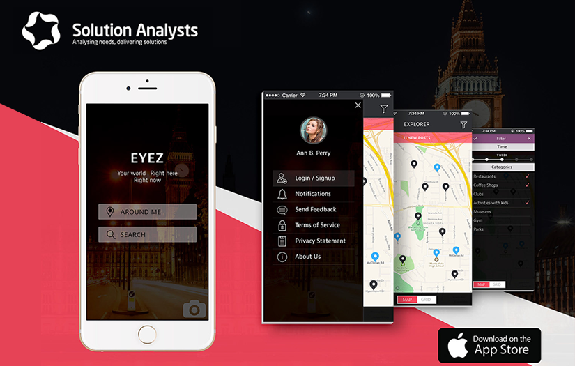 Eyez –  Social Application screenshot 1