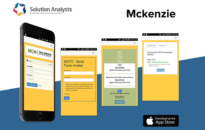 McKenzie - Tax incentive programs app screenshot 1