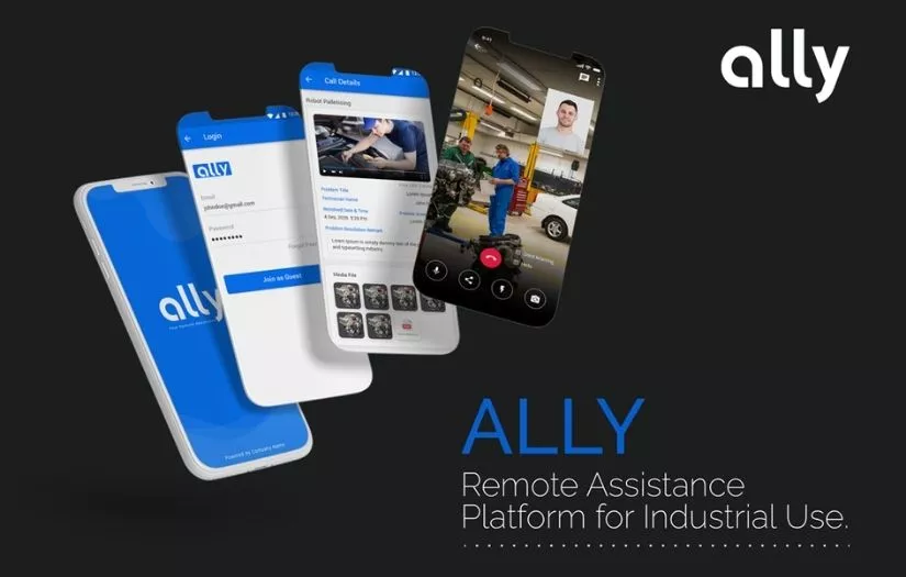 Rejig Digital - Ally, AR Based Industrial Remote Assistance Solution screenshot 1