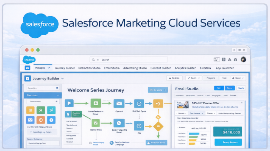 Marketing Salesforce Cloud & Customer Engagement Services screenshot 2
