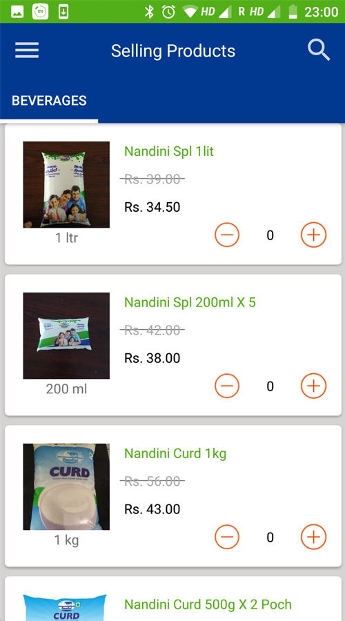 Durga Enterprises --Order Dairy Products Online screenshot 2