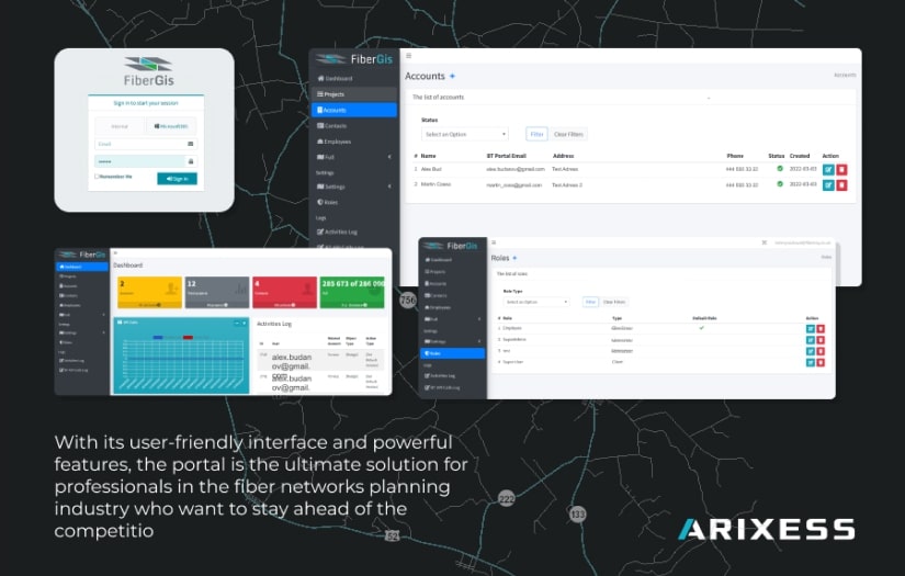 FiberGIS screenshot 2