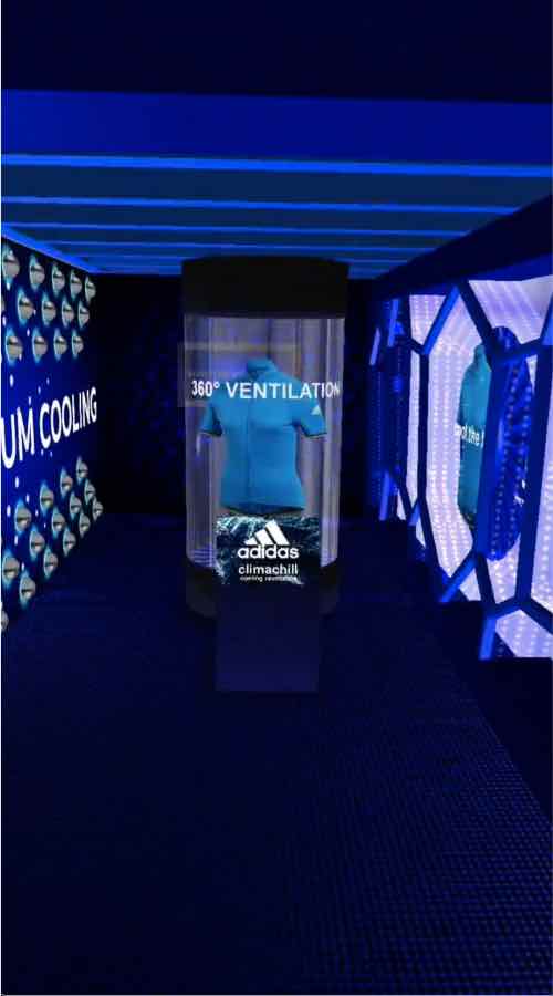 Adidas concept  portal screenshot 1