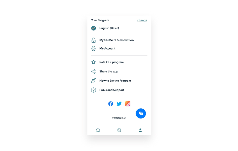 Quit Sure screenshot 1