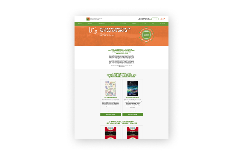 Kilmann Diagnostics screenshot 2