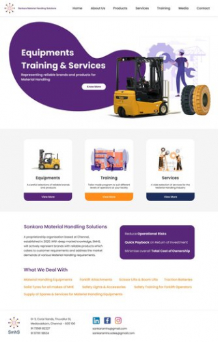 "Sankaran Material Handling Hub" screenshot 3