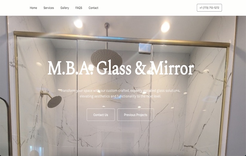 MBA Glass and Mirror screenshot 1
