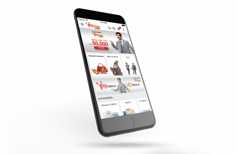 Yayvo - Online Shopping App screenshot 1