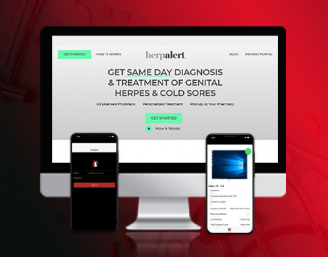 HerpAlert - A Telehealth Application screenshot 1