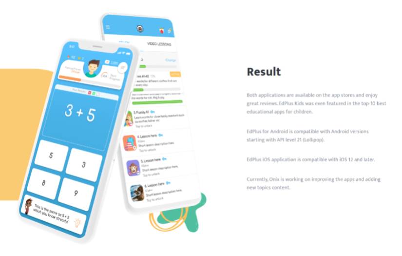 Edplus - mobile application for self-learning  screenshot 1