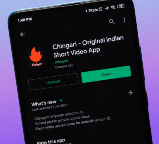 Chingari screenshot 1