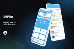 Edplus - mobile application for self-learning 
