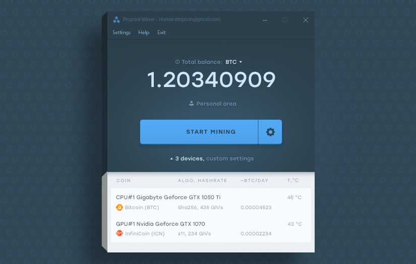 ProPool screenshot 2