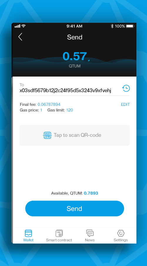 Qtum screenshot 4