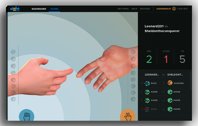 HelmBet RPS screenshot 1
