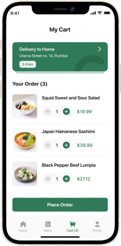 App Design For Restaraunt screenshot 4