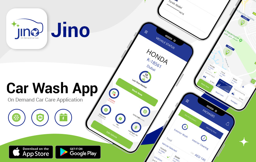 JINO - On Demand Car Care Application screenshot 1
