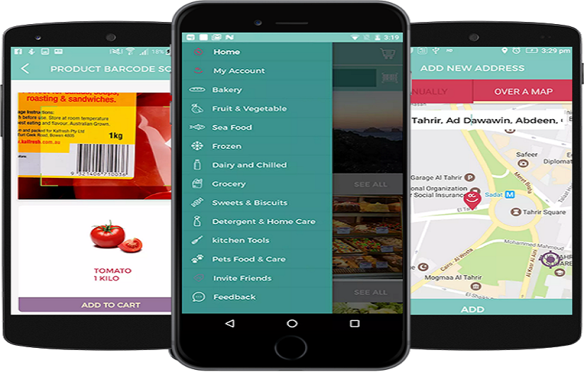 TheGroceryShop - Online Grocery Shopping Mobile App screenshot 1