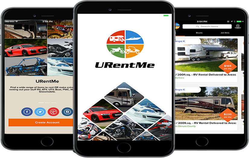 URentMe - Car Rent Mobile Application screenshot 1