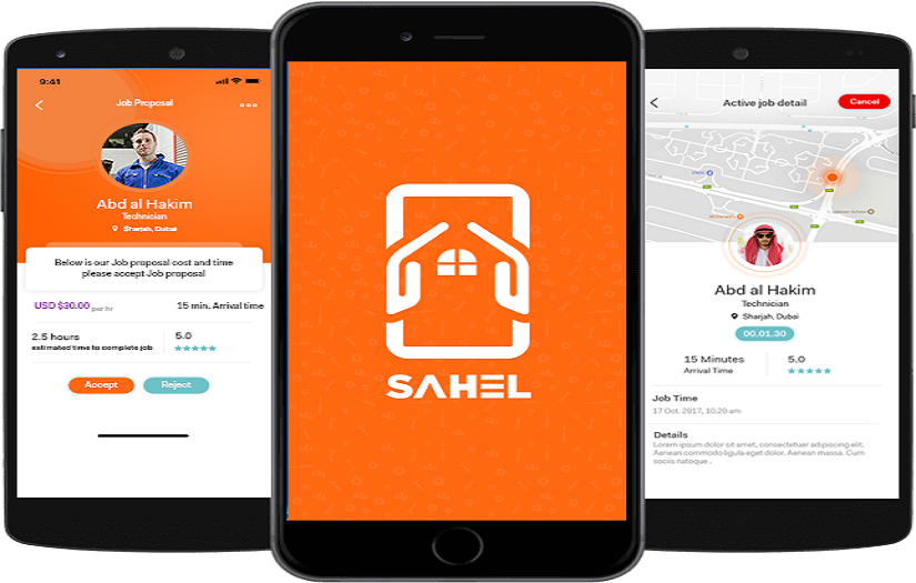 Sahel– Service Marketplace Mobile App screenshot 1