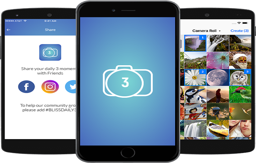Bliss Daily– Social Mobile App screenshot 1
