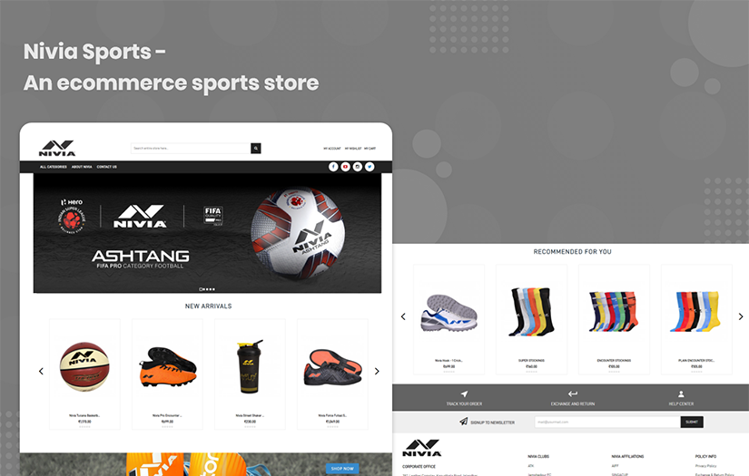 Nivia Sports screenshot 1