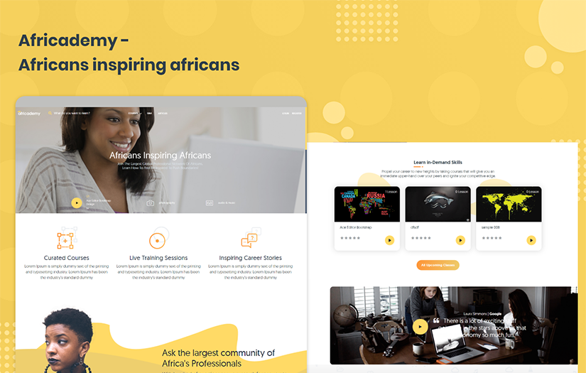 Africademy screenshot 1