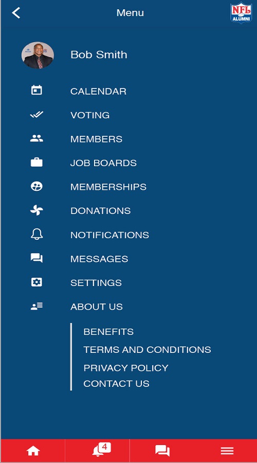 NFL Alumni screenshot 4
