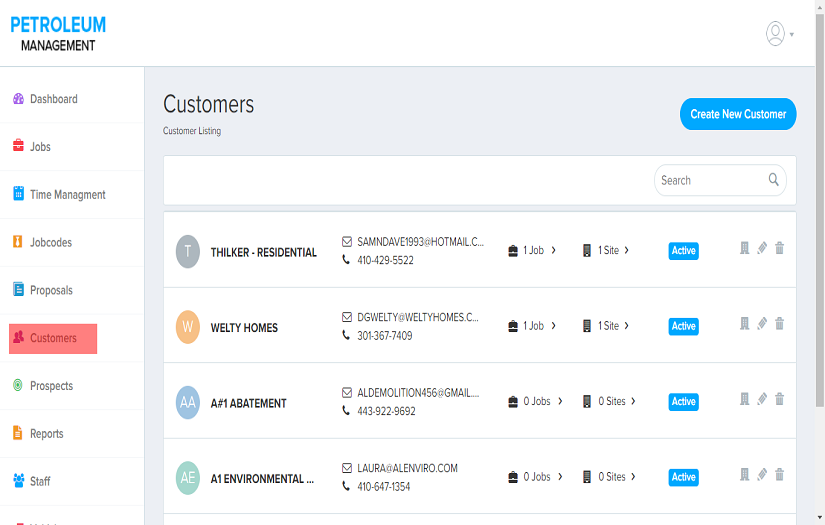 Petroleum Management screenshot 1