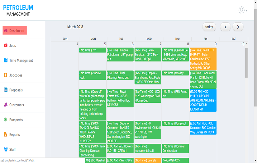 Petroleum Management screenshot 2
