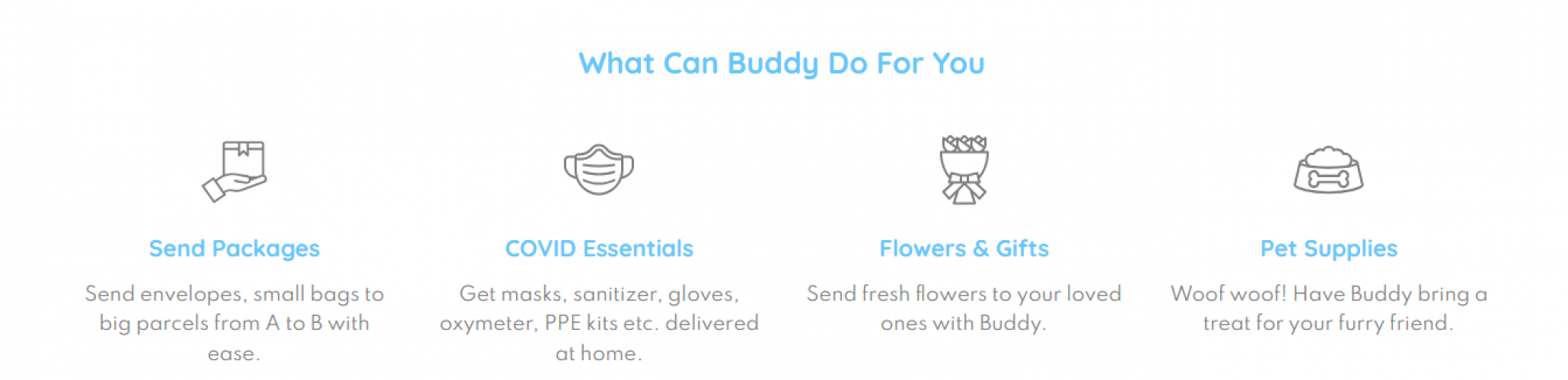 Buddy Delivery - Food Delivery App screenshot 2