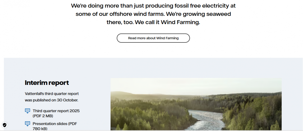 Vattenfall – Fossil-Free Energy for Life screenshot 4