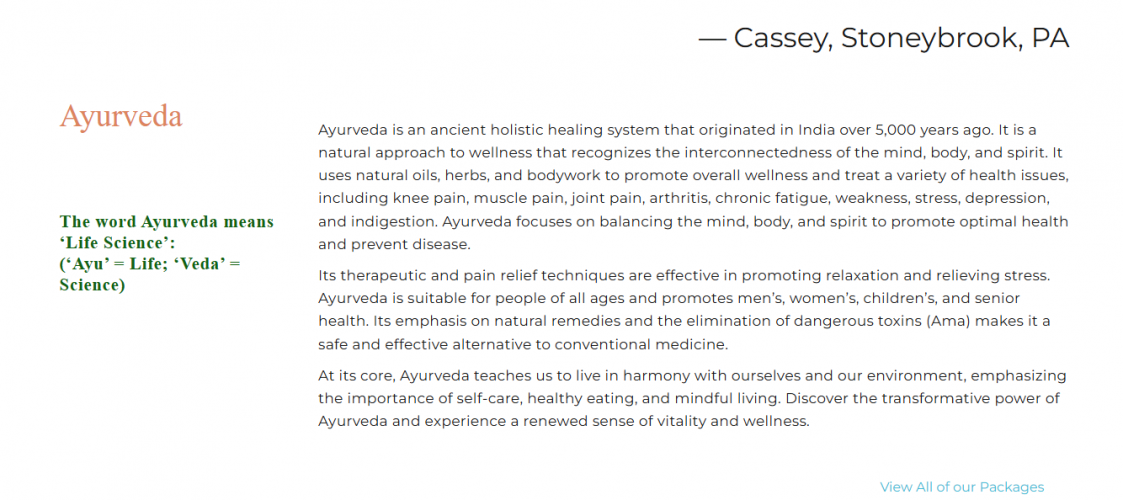 Divya Ayurveda – Holistic Wellness & Ayurvedic Treatments Platform screenshot 3
