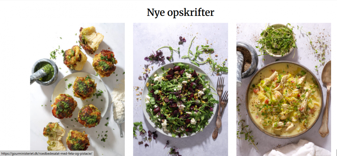 Gourministeriet – Culinary Recipe & Wellness Platform screenshot 4