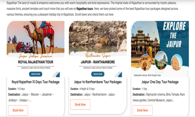 Harivansh Tours – Group Travel & Vehicle Rental Platform screenshot 3