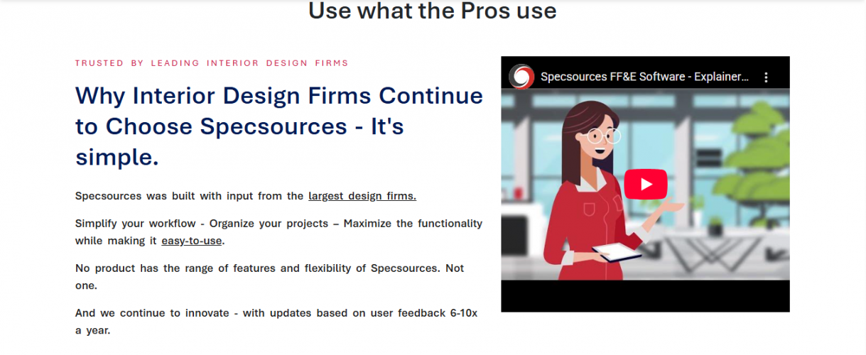 SpecSources – FF&E Specification & Procurement Platform screenshot 5
