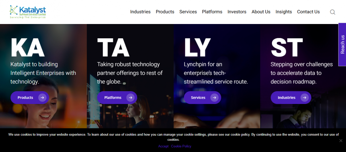 Katalyst Technologies – IT Consulting & Business Solutions Platform screenshot 1