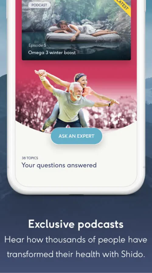 Wellness application for Shido screenshot 3