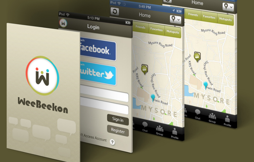WeebeeKon - Social Networking Application screenshot 1